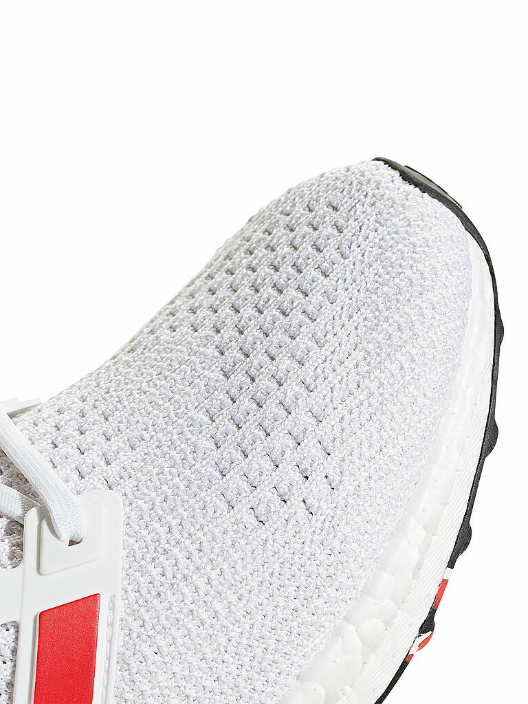 ADIDAS Herren Laufschuh Ultra Boost FTWR WHITE ACTIVE RED CHALK WHITE